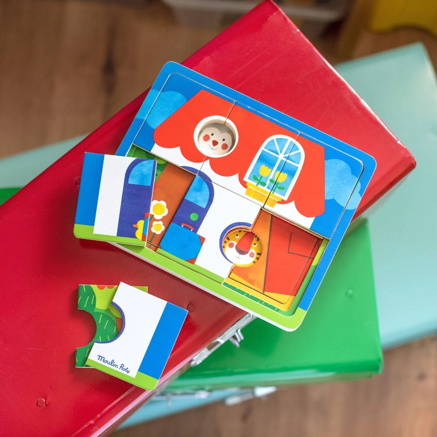 Moulin Roty Puzzle à 3 étages 2 Moulin Roty Puzzle à 3 étages – Image 2