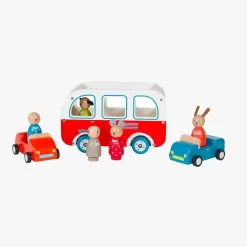 Moulin Roty Bus En Bois Avec Julius -Magasin bébé 632422 4 gris