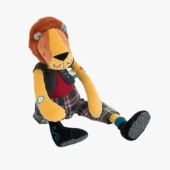 Moulin Roty Peluche Lion Roméo -Magasin bébé 642759 3 gris