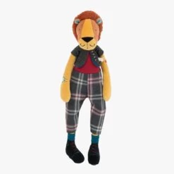 Moulin Roty Peluche Lion Roméo -Magasin bébé 642759 4 gris