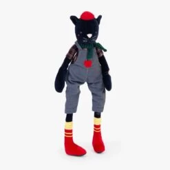 Moulin Roty Peluche Chat Eddie 7 Moulin Roty Peluche Chat Eddie -Magasin bébé 642777 4 gris