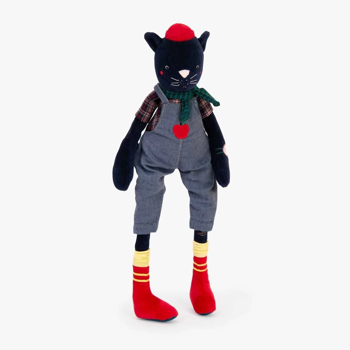 Moulin Roty Peluche Chat Eddie 4 Moulin Roty Peluche Chat Eddie – Image 4