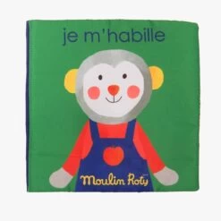 Moulin Roty Livre Tissu Je M'habille