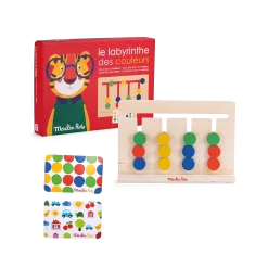 Moulin Roty Labyrinthe Des Couleurs