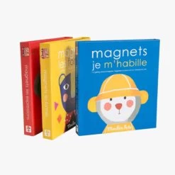 Moulin Roty Jeu Magnétique Des Expressions 15 Moulin Roty Jeu Magnétique Des Expressions -Magasin bébé 661361 364 365 gris