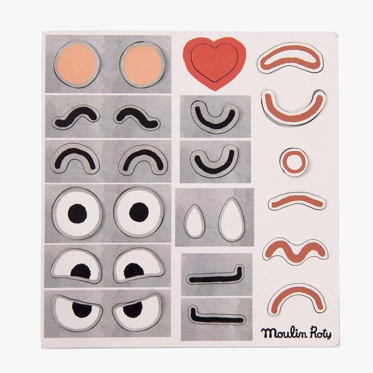 Moulin Roty Jeu Magnétique Des Expressions 5 Moulin Roty Jeu Magnétique Des Expressions – Image 5