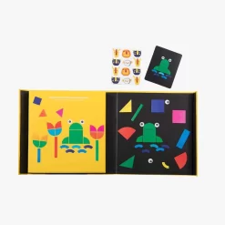 Moulin Roty Jeu Magnétique Des Formes -Magasin bébé 661364 6 gris