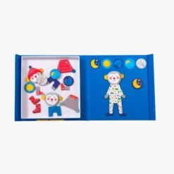 Moulin Roty Jeu Magnétique Je M'habille -Magasin bébé 661365 6 gris