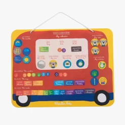 Moulin Roty Calendrier Magnétique 45 Magnets -Magasin bébé 661366 3 gris