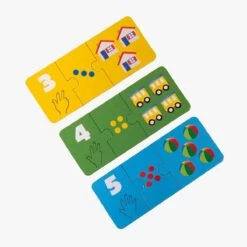 Moulin Roty Puzzle Chiffres 1 à 10 -Magasin bébé 661373 3 gris