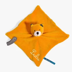 Moulin Roty Doudou à Broder Chat Moutarde Lulu