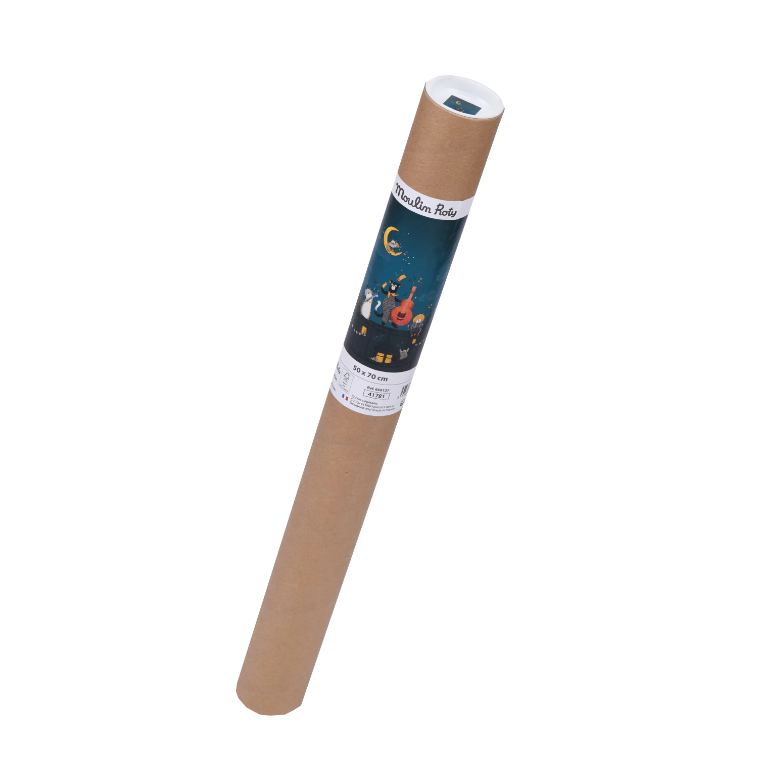 Moulin Roty Affiche Nuit Sur Les Toits 50x70cm 3 Moulin Roty Affiche Nuit Sur Les Toits 50x70cm – Image 3