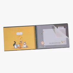 Moulin Roty Album Souvenirs D'école Français Anglais -Magasin bébé 666312 3 gris