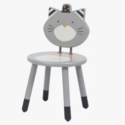 Moulin Roty Chaise Enfant Grise Fernand