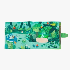 Moulin Roty Grand Livre Tissu D'activités -Magasin bébé 668085 3 gris