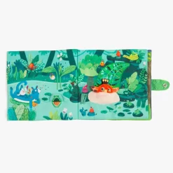 Moulin Roty Grand Livre Tissu D'activités -Magasin bébé 668085 4 gris