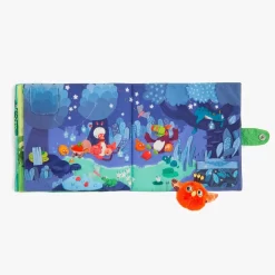 Moulin Roty Grand Livre Tissu D'activités -Magasin bébé 668085 8 gris