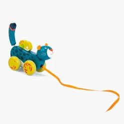 Moulin Roty Jouet à Tirer Panthère -Magasin bébé 668361 4 gris