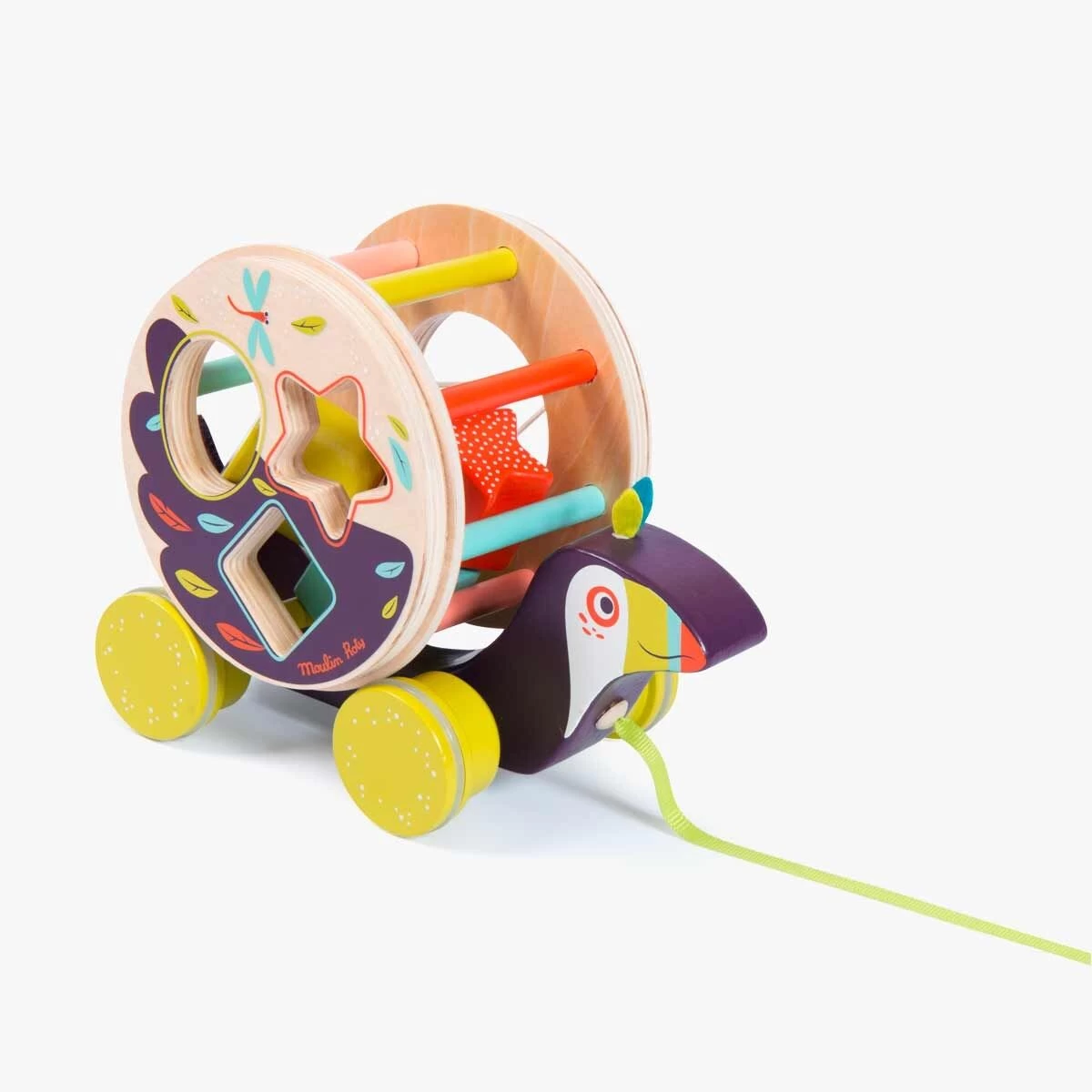 Moulin Roty Boîte à Formes à Tirer Pakou 12 Moulin Roty Boîte à Formes à Tirer Pakou – Image 12