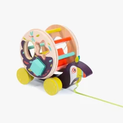 Moulin Roty Boîte à Formes à Tirer Pakou 25 Moulin Roty Boîte à Formes à Tirer Pakou -Magasin bébé 668365 14 gris