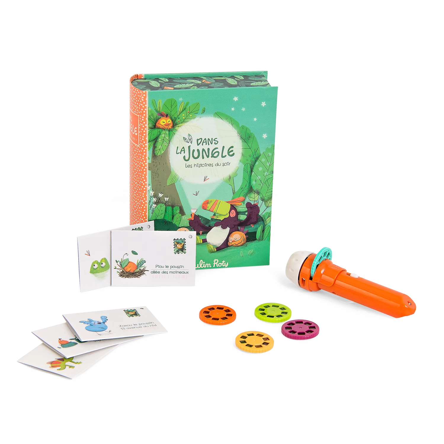 Moulin Roty Coffret Lampe à Histoires 1 Moulin Roty Coffret Lampe à Histoires