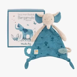 Moulin Roty Coffret Cadeau Naissance Doudou Eléphant -Magasin bébé 669016 11 1