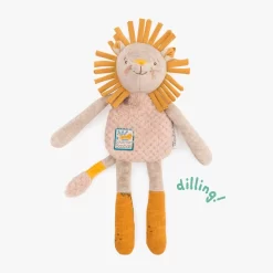 Moulin Roty Doudou-hochet Lion