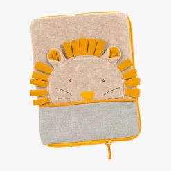 Moulin Roty Protège Carnet De Santé à Broder Tête Lion