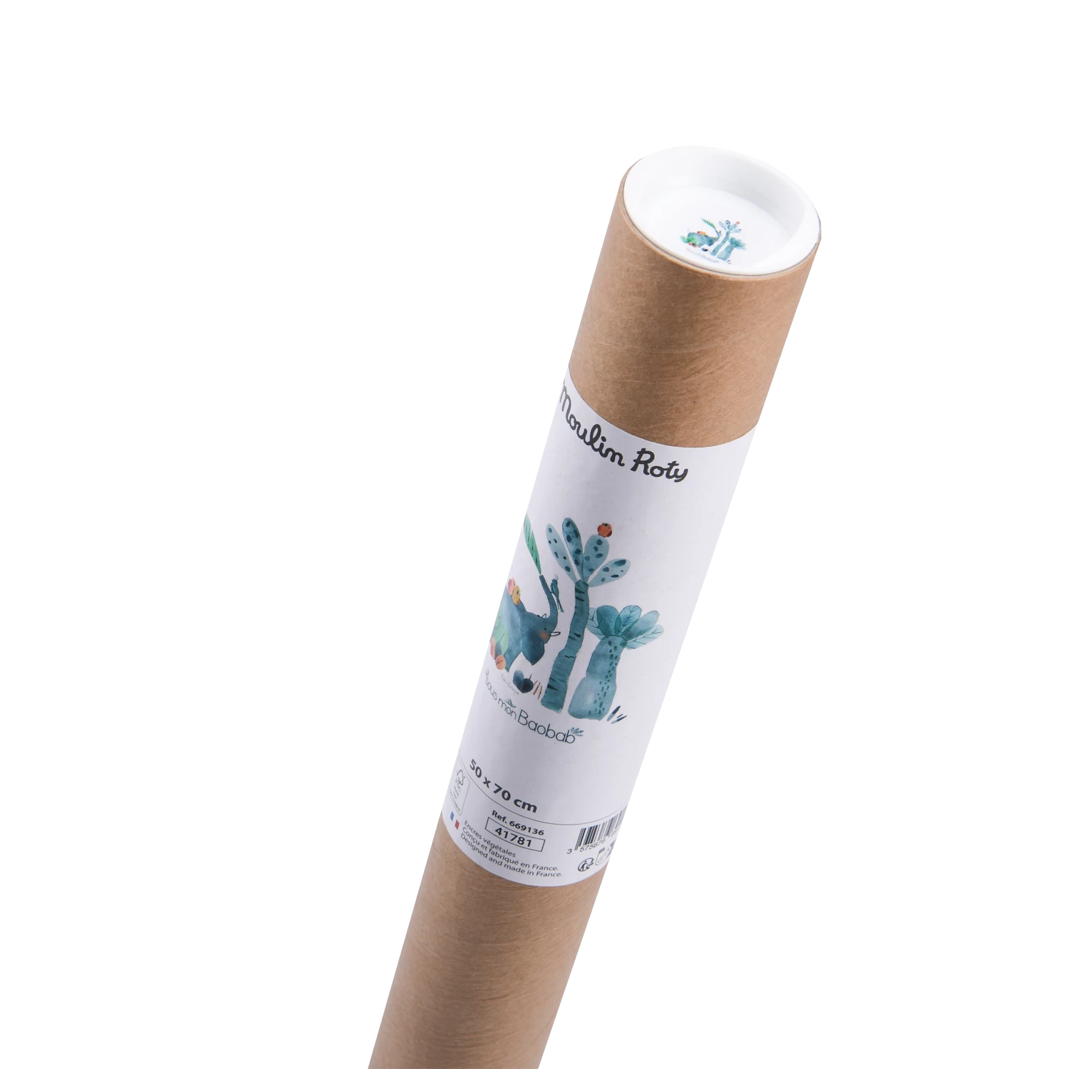 Moulin Roty Affiche Eléphant 50x70cm 3 Moulin Roty Affiche Eléphant 50x70cm – Image 3