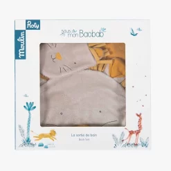 Moulin Roty Sortie De Bain à Broder -Magasin bébé 669270 3 gris 1