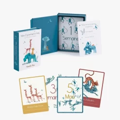 Moulin Roty Cartes Mes 12 Premiers Mois (30 Cartes) 5 Moulin Roty Cartes Mes 12 Premiers Mois (30 Cartes) -Magasin bébé 669749 3 gris