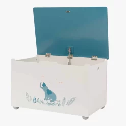 Moulin Roty Coffre à Jouets éléphant 6 Moulin Roty Coffre à Jouets éléphant -Magasin bébé 669750 5 gris