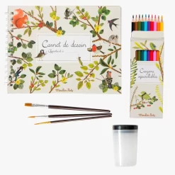 Moulin Roty Valise L'aquarelliste -Magasin bébé 712415 5 gris