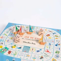 Moulin Roty Jeu De L'oie De L'explorateur -Magasin bébé 712416 8 gris