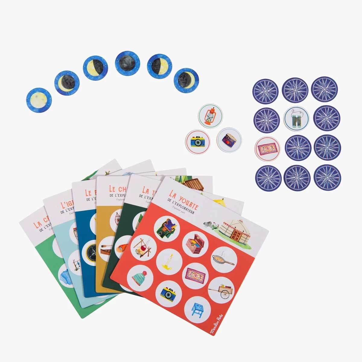 Moulin Roty Jeu De Mémoire Je Monte Mon Campement 2 Moulin Roty Jeu De Mémoire Je Monte Mon Campement – Image 2