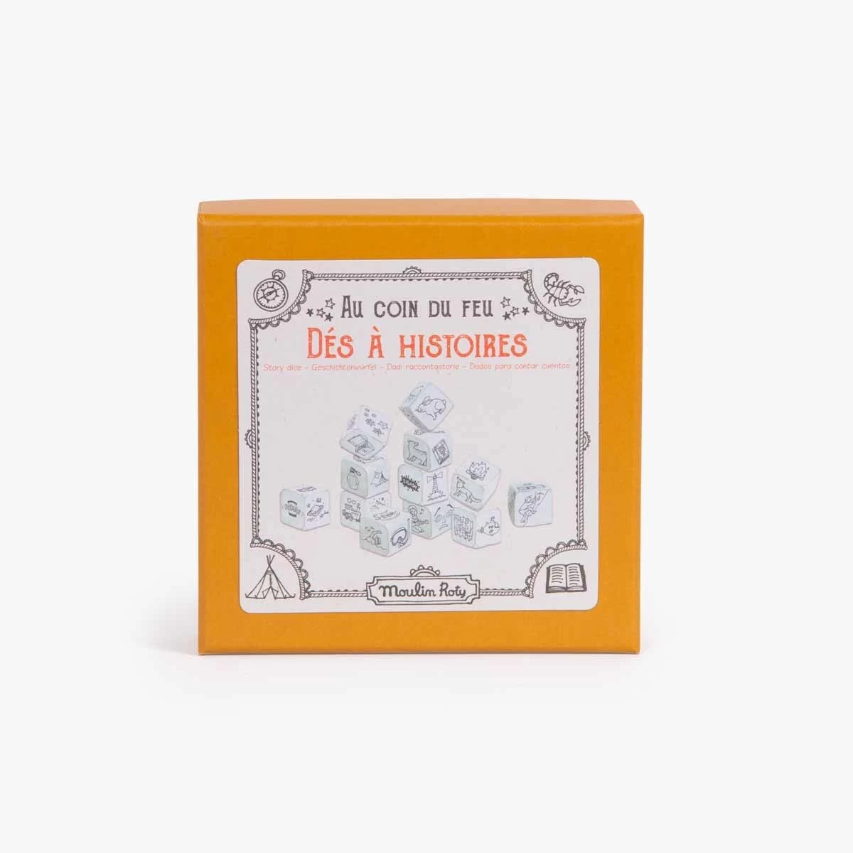 Moulin Roty Dés à Histoires Au Coin Du Feu 6 Moulin Roty Dés à Histoires Au Coin Du Feu – Image 6