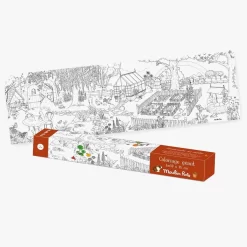 Moulin Roty Coloriage Géant Le Jardinier