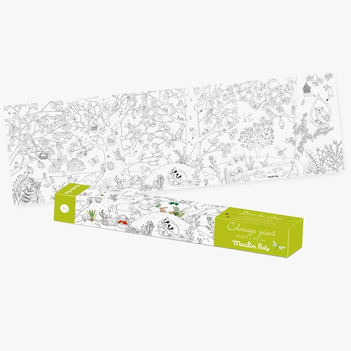 Moulin Roty Coloriage Géant Le Botaniste 1 Moulin Roty Coloriage Géant Le Botaniste