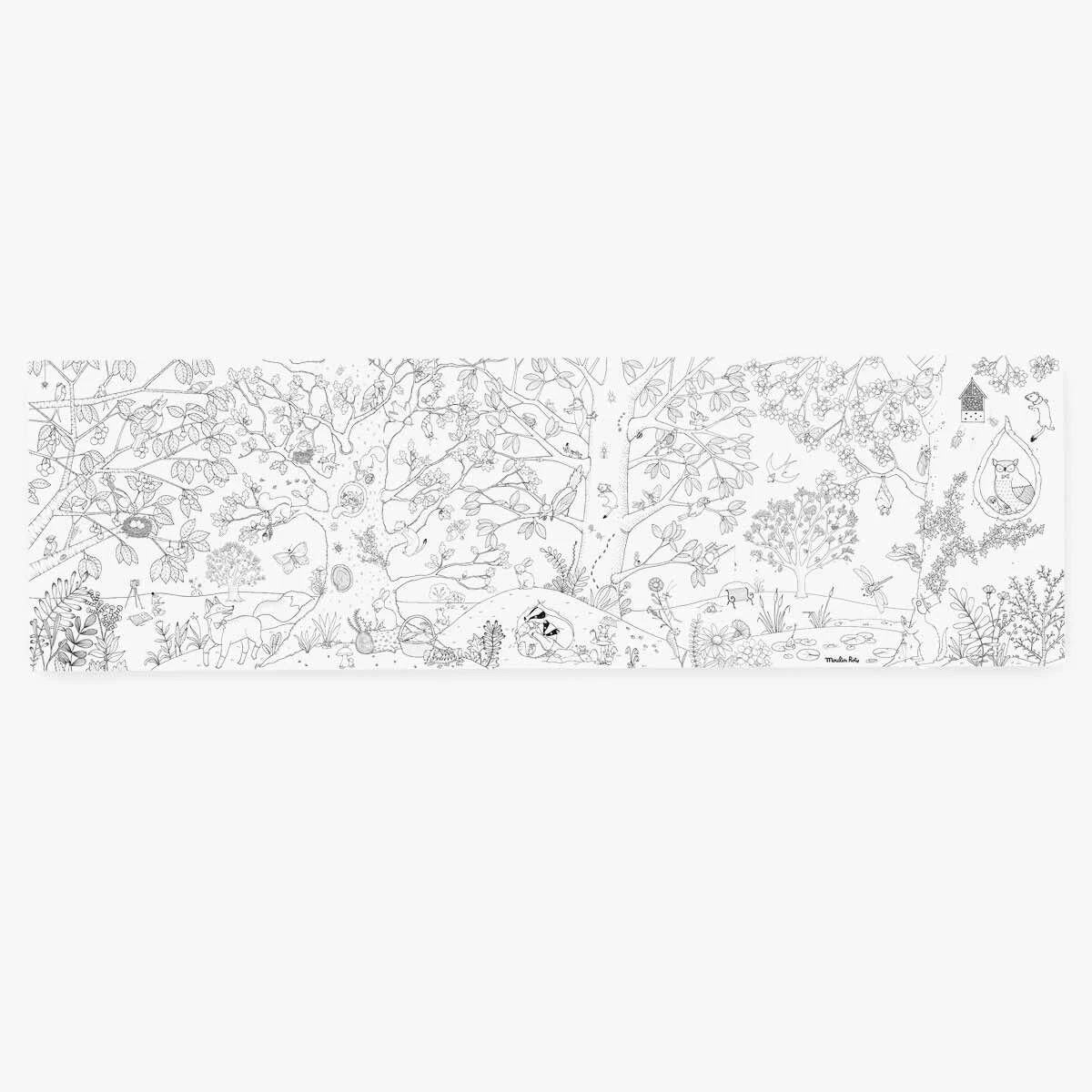 Moulin Roty Coloriage Géant Le Botaniste 2 Moulin Roty Coloriage Géant Le Botaniste – Image 2