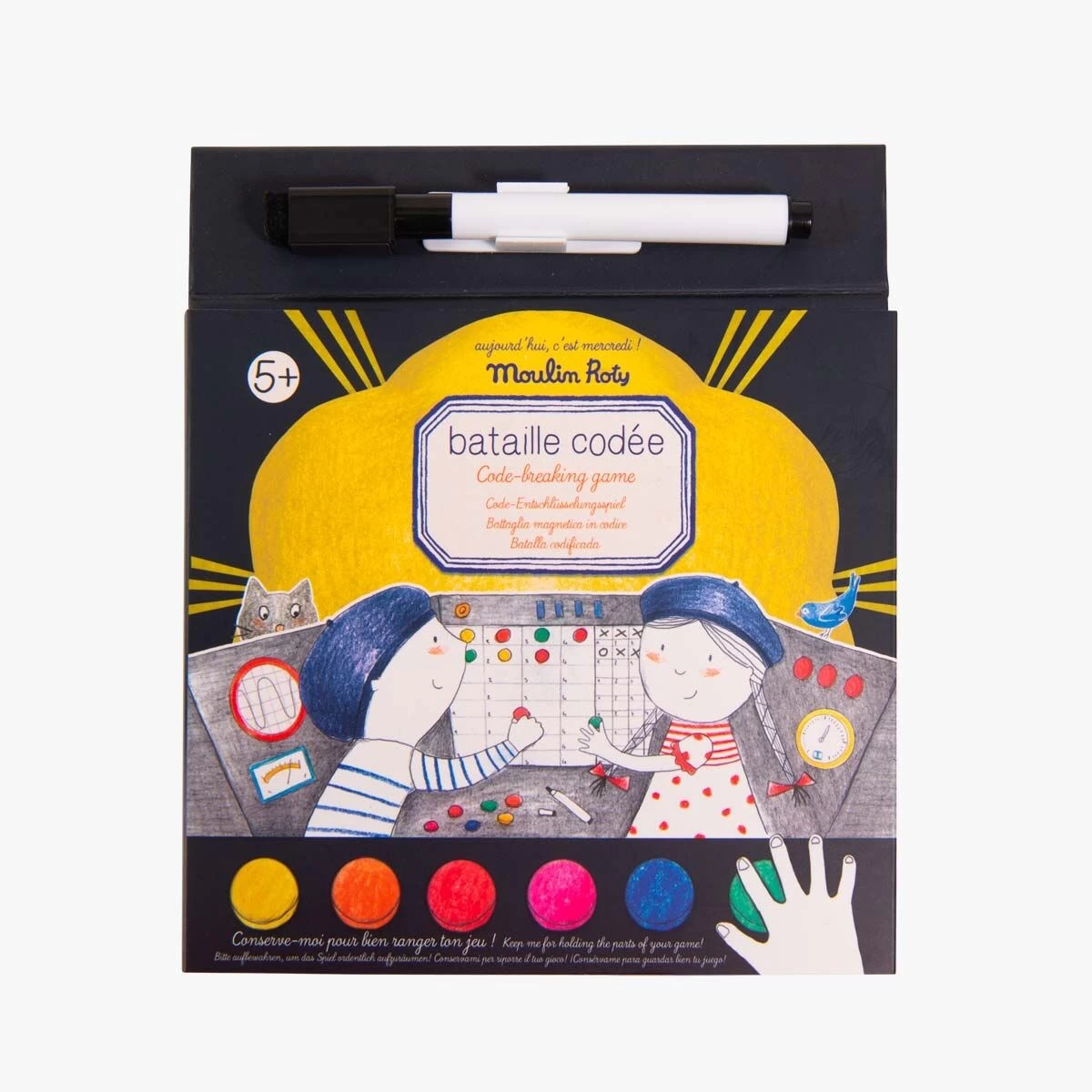 Moulin Roty Jeu Bataille Codée Magnétique Sur La Route 1 Moulin Roty Jeu Bataille Codée Magnétique Sur La Route