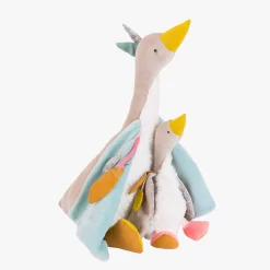 Moulin Roty Grande Peluche Oie Olga -Magasin bébé 714030 714022 gris