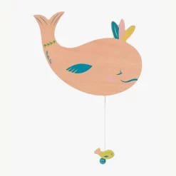 Moulin Roty Boîte à Musique Murale Baleine