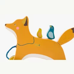 Moulin Roty Renard à Tirer -Magasin bébé 714102 3 gris