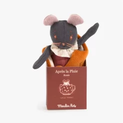 Moulin Roty Peluche Petite Souris Rosée -Magasin bébé 715008 3 gris