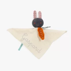 Moulin Roty Doudou à Broder Lapin Crème -Magasin bébé 715018 0 gris