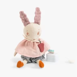 Moulin Roty Poupée Musicale Lapin -Magasin bébé 715041 5 gris