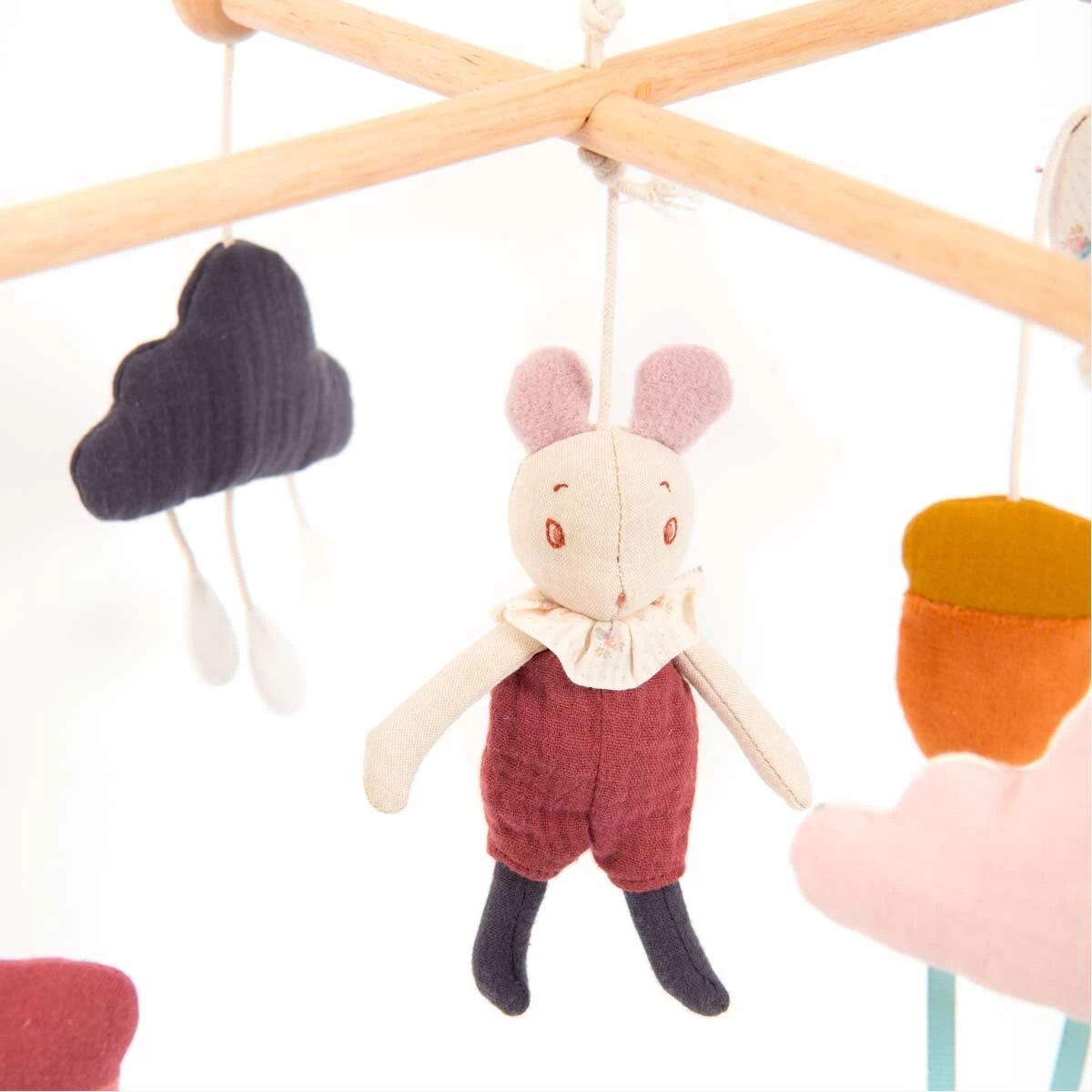 Moulin Roty Mobile Musical Croisillon 2 Moulin Roty Mobile Musical Croisillon – Image 2