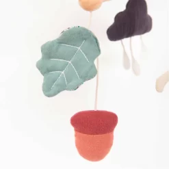 Moulin Roty Mobile Musical Croisillon 7 Moulin Roty Mobile Musical Croisillon -Magasin bébé 715056 4 gris