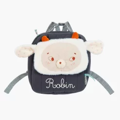 Moulin Roty Sac à Dos à Broder Mouton -Magasin bébé 715071 0 gris