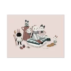 Moulin Roty Affiche A La Maison 30x40cm